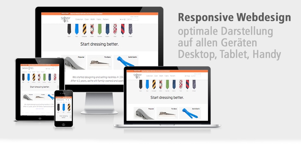 Responsive Webdesign Leipzig Sachsen